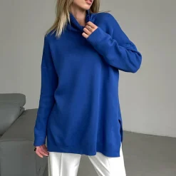 Truien & Vesten Dames*AALIYAH - Stijlvol zijsplit zomertrui