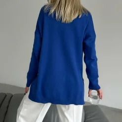 Truien & Vesten Dames*AALIYAH - Stijlvol zijsplit zomertrui