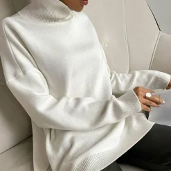 Truien & Vesten Dames*AALIYAH - Stijlvol zijsplit zomertrui