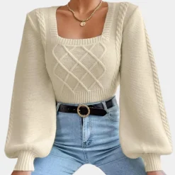 Truien & Vesten Dames*AAYLA - Luchtige Zomertrui voor Dames Beige