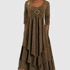 Jurken & Jumpsuits Dames*ABEBA - Casual lange zomerjurk