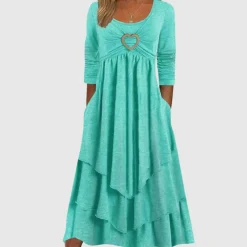 Jurken & Jumpsuits Dames*ABEBA - Casual lange zomerjurk