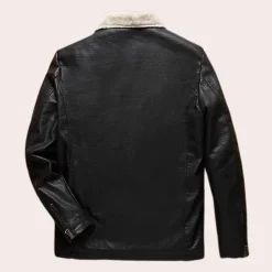 Jassen Heren*ABELARDO - Comfortabele Zomerjas voor Heren Zwart