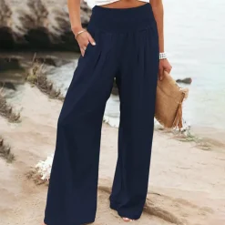 Broeken & Rokken Dames*ADAHLIA - Stijlvolle en luchtige zomerbroek