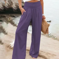 Broeken & Rokken Dames*ADAHLIA - Stijlvolle en luchtige zomerbroek