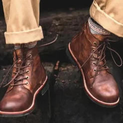 Schoenen Heren*Adalbert - Luxe Klassieke Herenlaarzen voor de Zomer