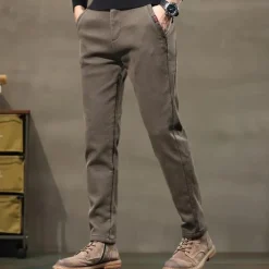 Broeken Heren*Adalgiso - Semi-Formele Skinny Broek voor Elke Zomerse Gelegenheid