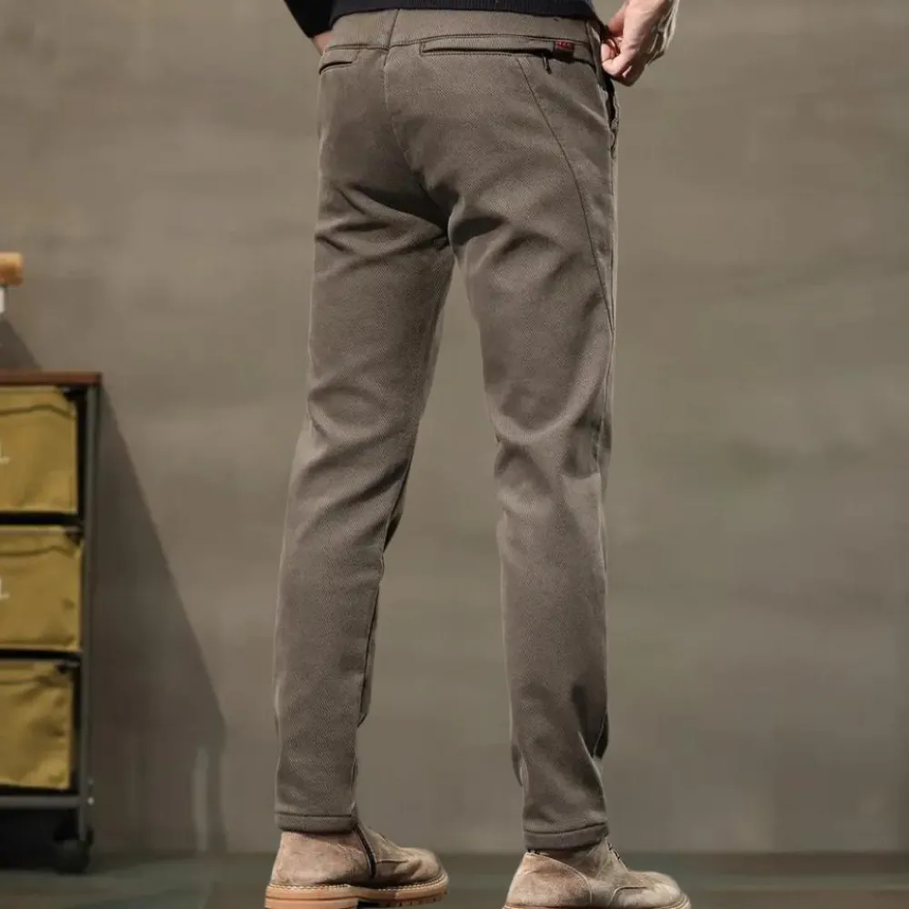 Broeken Heren*Adalgiso - Semi-Formele Skinny Broek voor Elke Zomerse Gelegenheid