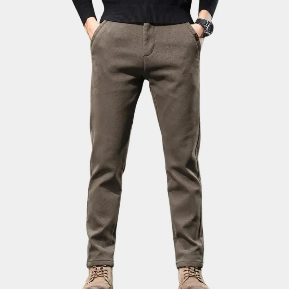 Broeken Heren*Adalgiso - Semi-Formele Skinny Broek voor Elke Zomerse Gelegenheid