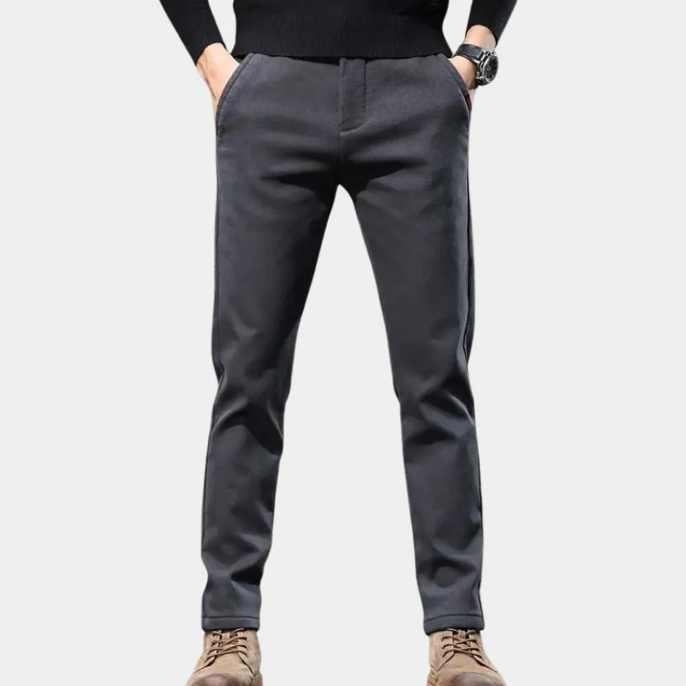 Broeken Heren*Adalgiso - Semi-Formele Skinny Broek voor Elke Zomerse Gelegenheid