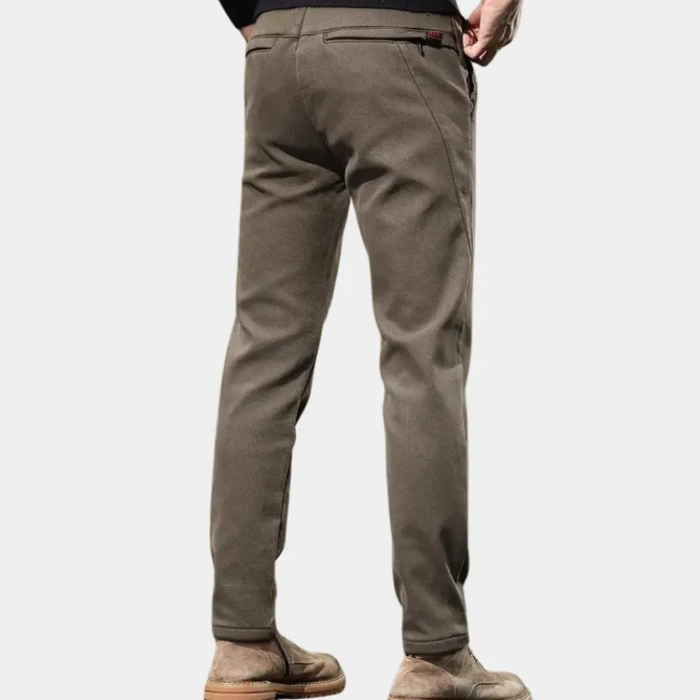 Broeken Heren*Adalgiso - Semi-Formele Skinny Broek voor Elke Zomerse Gelegenheid