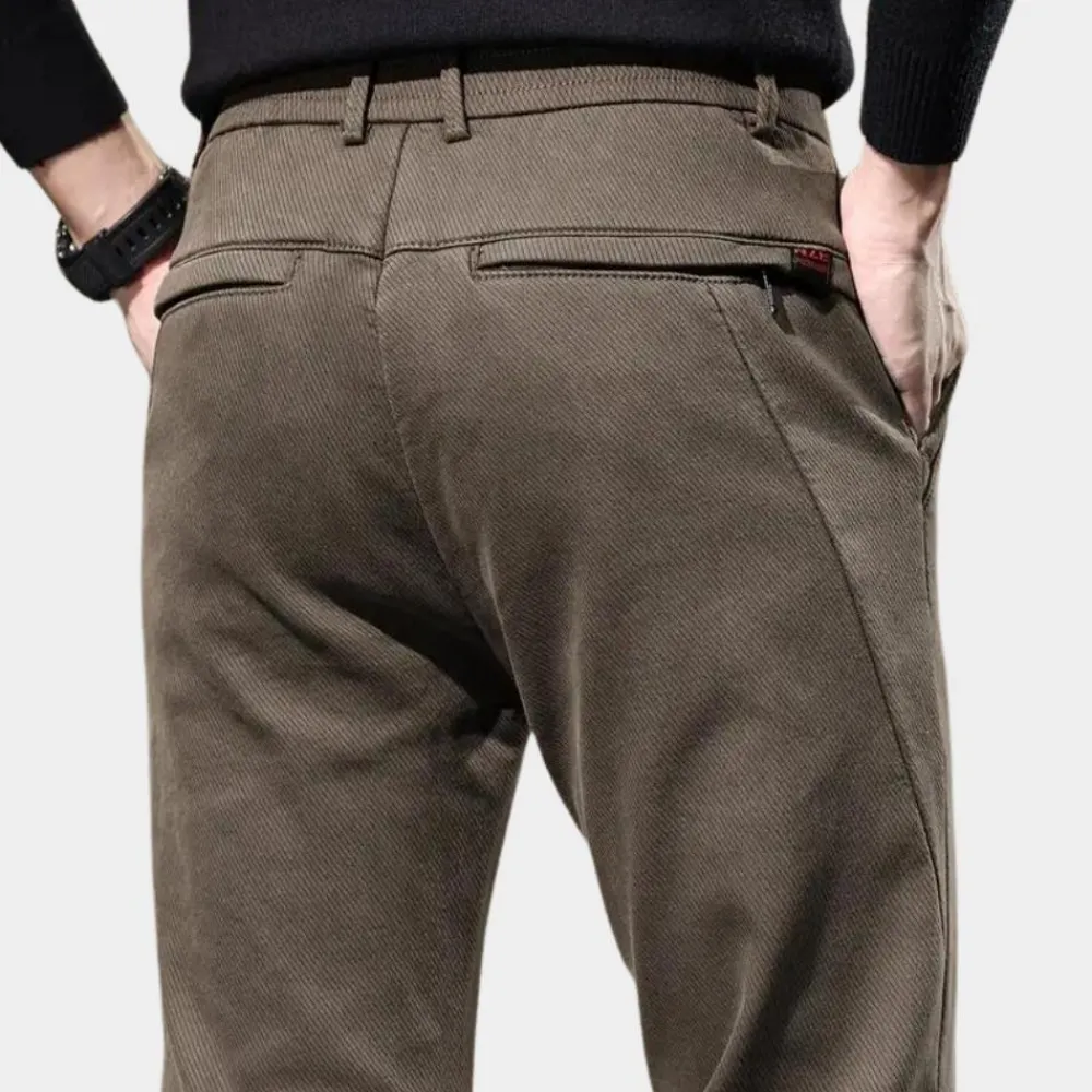 Broeken Heren*Adalgiso - Semi-Formele Skinny Broek voor Elke Zomerse Gelegenheid