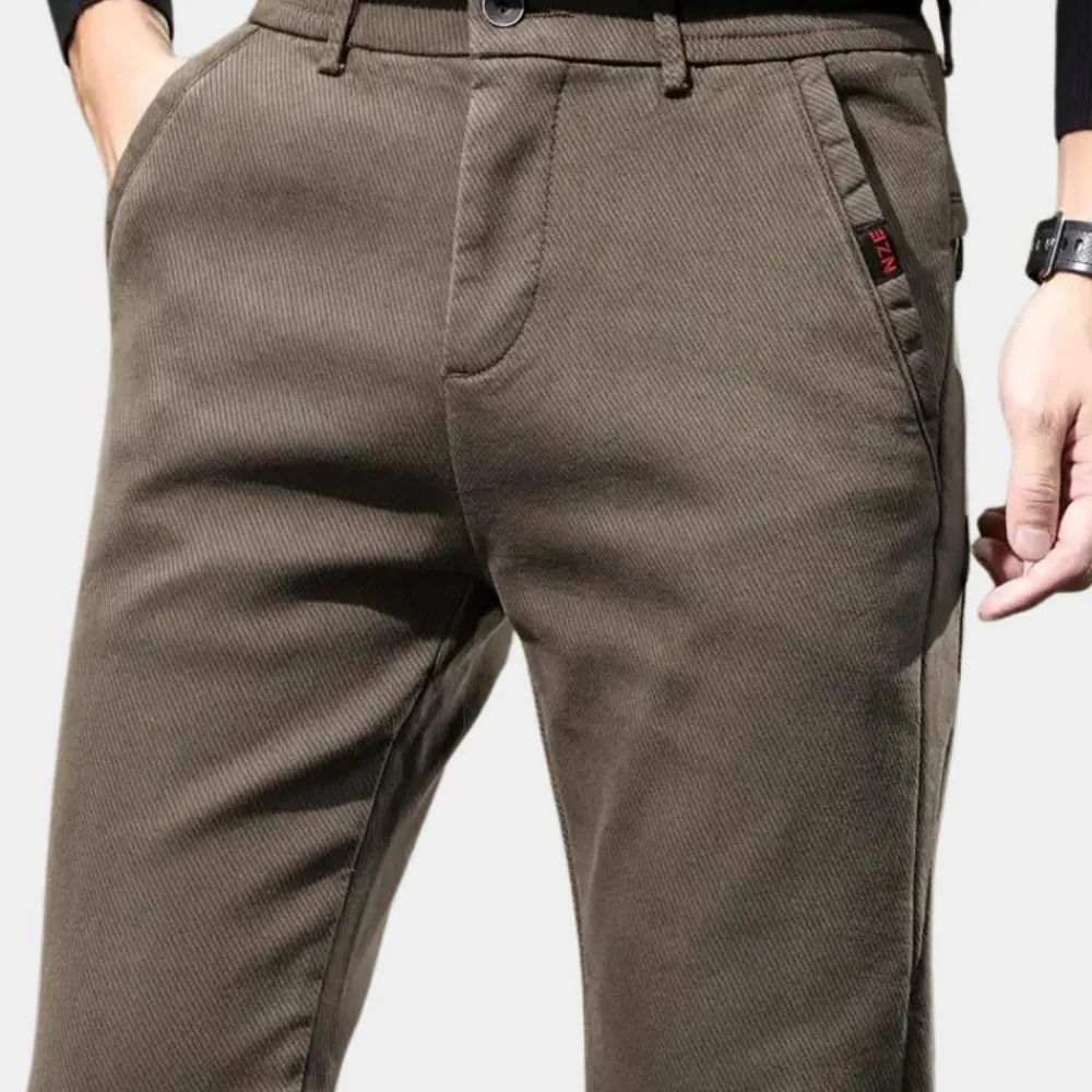 Broeken Heren*Adalgiso - Semi-Formele Skinny Broek voor Elke Zomerse Gelegenheid