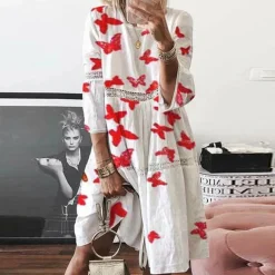 Jurken & Jumpsuits Dames*ADALINE - Comfortabele casual zomerjurk