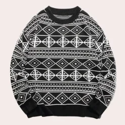 Truien & Vesten Heren*ADAM - Warme Gebreide Trui voor Heren