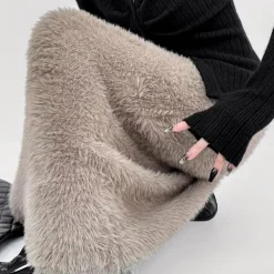 Broeken & Rokken Dames*ADELAIDE - Trendy Zomerrok voor Dames Khaki