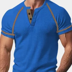 Shirts Heren*Ademend heren t-shirt met korte mouwen voor de zomer