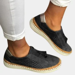 Damesschoenen*Ademende dames loafers voor de zomer