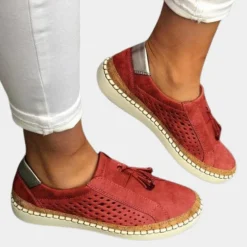 Damesschoenen*Ademende dames loafers voor de zomer