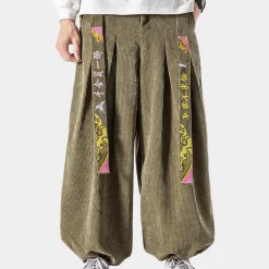 Broeken Heren*Adrian - Trendy Ribfluweel Zomerbroek voor Heren