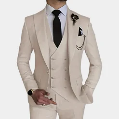 Sets Heren*Adron - Verfijnd 3-delig Herenkostuum voor de Zomer