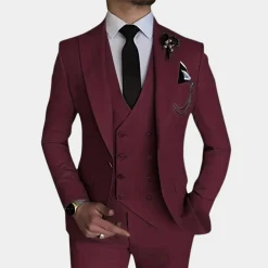 Sets Heren*Adron - Verfijnd 3-delig Herenkostuum voor de Zomer