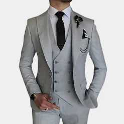 Sets Heren*Adron - Verfijnd 3-delig Herenkostuum voor de Zomer