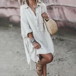 Jurken & Jumpsuits Dames*AGNETA - Casual losse zomerjurk