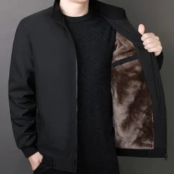 Jassen Heren*AIDEN - Trendy Zomerjas voor Heren Zwart