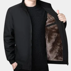 Jassen Heren*AIDEN - Trendy Zomerjas voor Heren Zwart