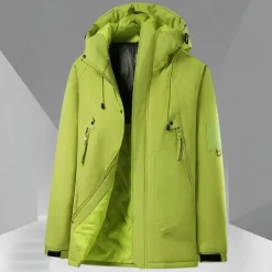 Jassen Heren*AILANI - Comfortabel Winterjack voor Heren Groen