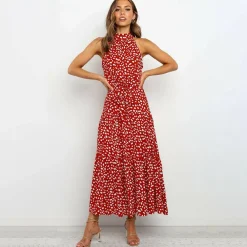 Jurken & Jumpsuits Dames*AIMEE - Elegante en stijlvolle lange zomerjurk