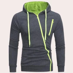 Jassen Heren*ALAN - Stijlvolle Zomer Hoodie voor Heren