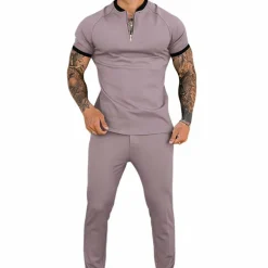 Sets Heren*ALEC - Slanke pasvorm casual set voor de zomer