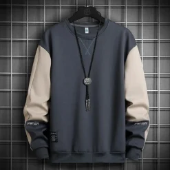 Truien & Vesten Heren*Alexandro - Modieus Zomers Sweatshirt met Kleurcontrast voor Heren