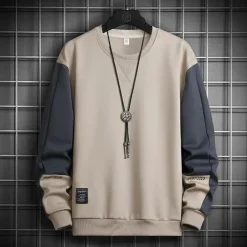 Truien & Vesten Heren*Alexandro - Modieus Zomers Sweatshirt met Kleurcontrast voor Heren