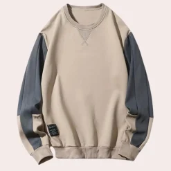 Truien & Vesten Heren*Alexandro - Modieus Zomers Sweatshirt met Kleurcontrast voor Heren