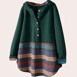 Truien & Vesten Dames*ALIKAE - Comfortabele Luchtige Zomertrui voor Dames Groen