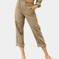 Broeken & Rokken Dames*Alisa - Luchtige zomerse casual damesbroek