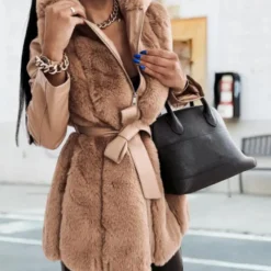 Jassen Dames*Alissa - Luxe Jas met Kap voor dames