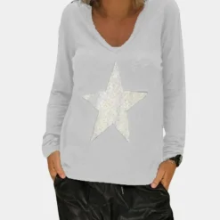 Truien & Vesten Dames*Allicen - Luchtige Zomertrui voor Dames met V-hals