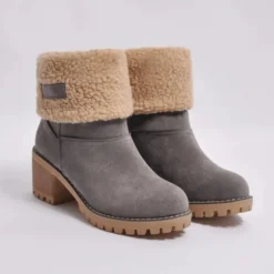 Damesschoenen*Allison - Trendy Korte Vrouwen Laarzen