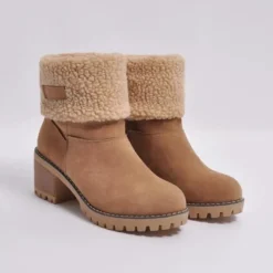Damesschoenen*Allison - Trendy Korte Vrouwen Laarzen
