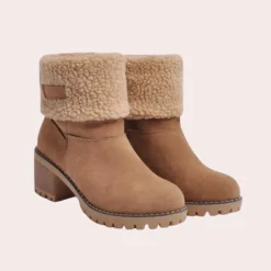 Damesschoenen*Allison - Trendy Korte Vrouwen Laarzen