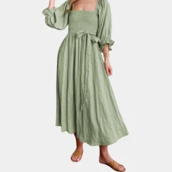 Jurken & Jumpsuits Dames*Alycia - Chique zomerjurk voor dames - Perfect voor Lente en Zomer