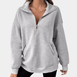 Topjes & Shirts Dames*AMANDA - Luxe Zomersweatshirt voor Dames