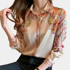 Blazers & Blouses Dames*Amber - Elegante damesblouse voor de zomer
