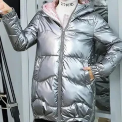 Jassen Dames*Amelia - Comfortabele damesjas met warme capuchon