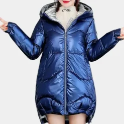 Jassen Dames*Amelia - Comfortabele damesjas met warme capuchon