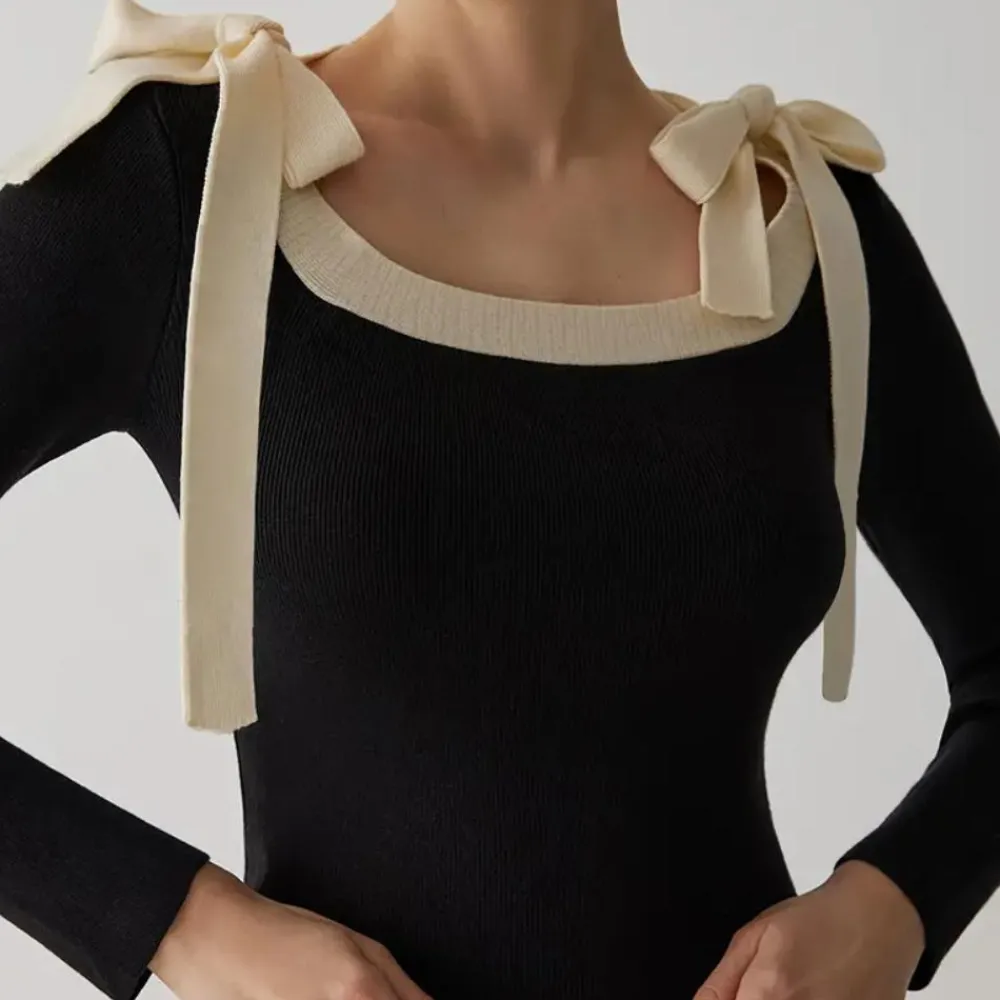 Truien & Vesten Dames*AMELIA - Elegante Zomerse Trui voor Dames Zwart